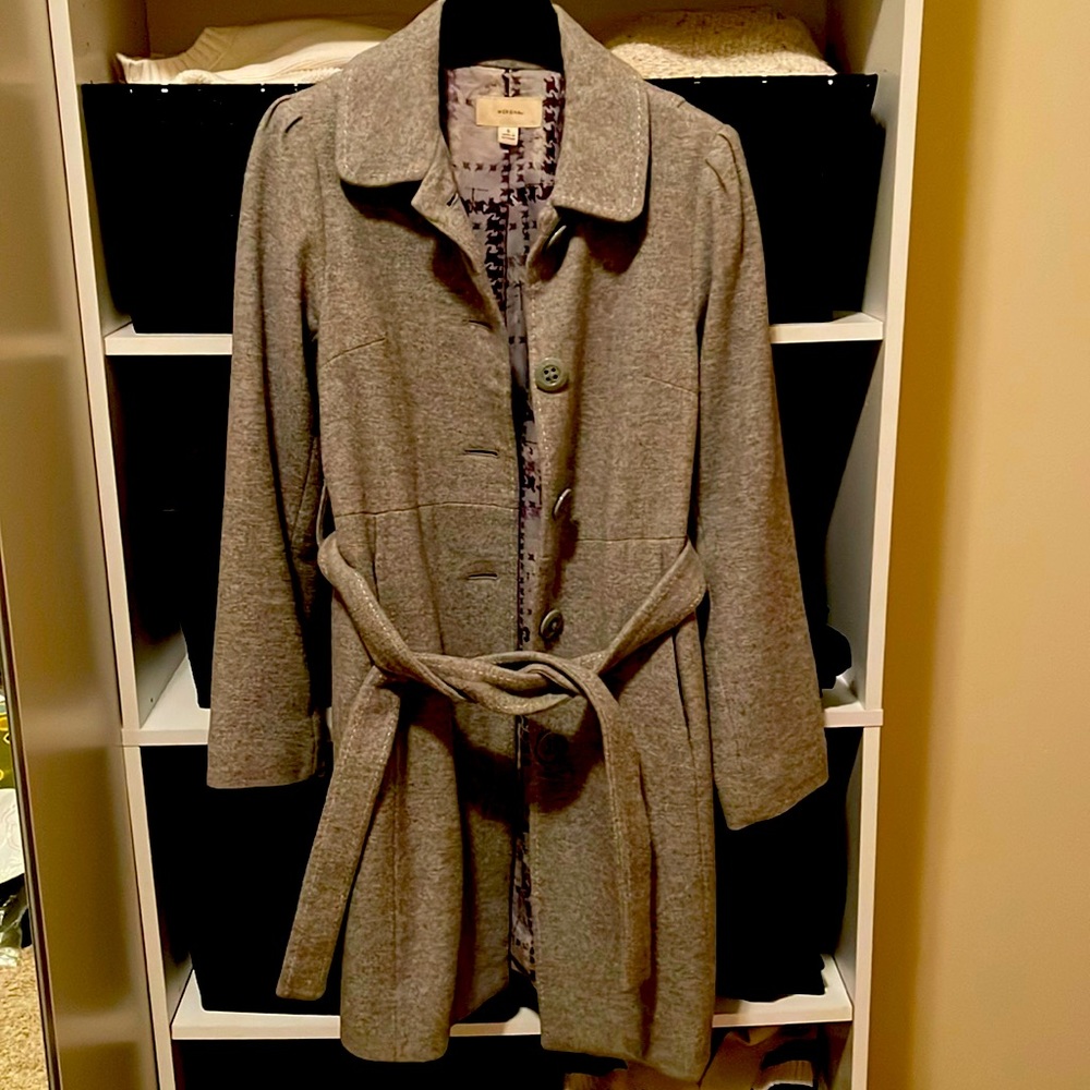 Gray Merona Womens Winter Dress Coat Size Small